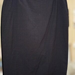 ANTONIO MELANI Classic Black Pencil Skirt